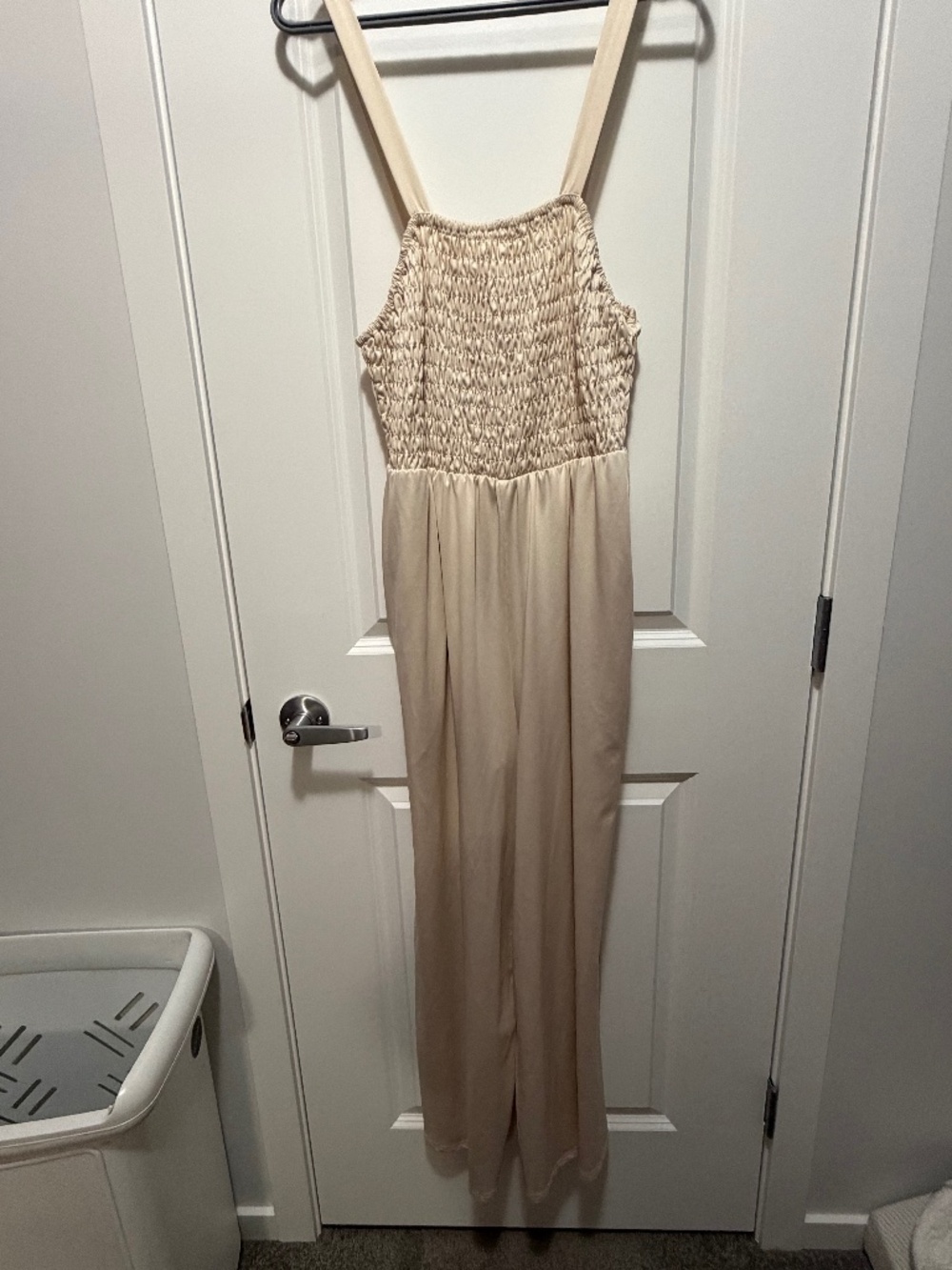 Cream/Champagne Jumpsuit